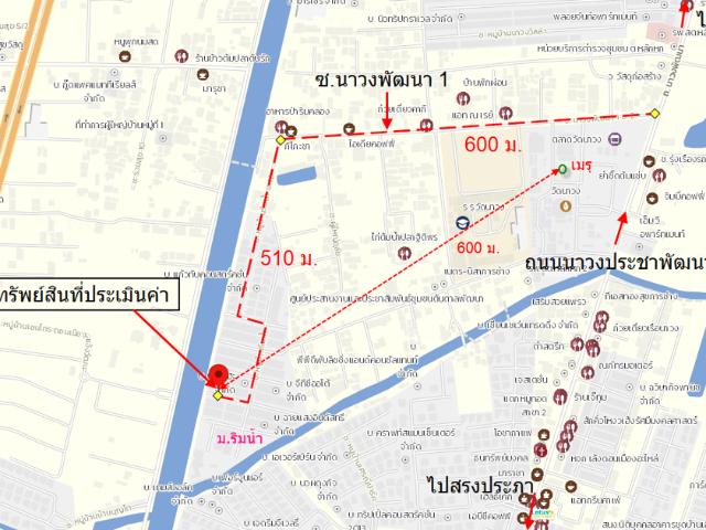 ทาวน์เฮ้าส์ 16 ตร.วา ริมน้ำ เมืองปทุมธานี ปทุมธานี 1.4M