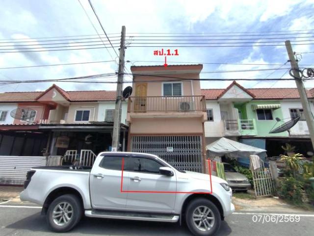 ทาวน์เฮ้าส์ 16 ตร.วา เอเชียโฮม ทาวน์ 1 ไทรน้อย นนทบุรี 1.4M