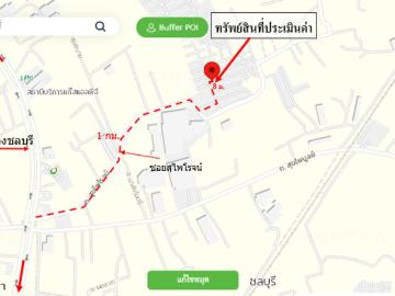 ทาวน์เฮ้าส์ 17.4 ตร.วา บ้านพฤกษา อมตะ บายพาส เมืองชลบุรี ชลบุรี 1.7M