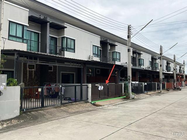 ทาวน์เฮ้าส์ 18.7 ตร.วา ปานรดา สะพานสี่ ปลวกแดง ระยอง 1.9M