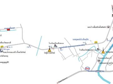 ทาวน์เฮ้าส์ 18.8 ตร.วา สวนหลวงอัมพวา อำเภออัมพวา สมุทรสงคราม 2.4M
