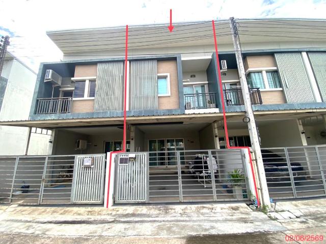 ทาวน์เฮ้าส์ 25 ตร.วา อีซีโอ้ หาดใหญ่ สงขลา 2.5M