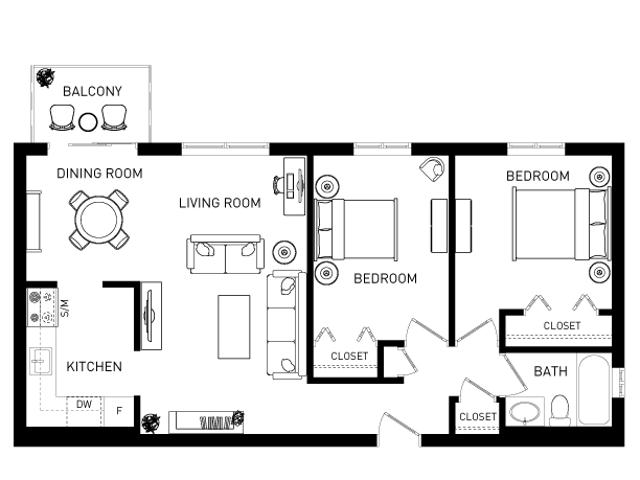 Thamesview Apartments 2 Bedroom Apartment for Rent at 75 Mary St, Chatham Kent, ON N7L 1A5 Chatham