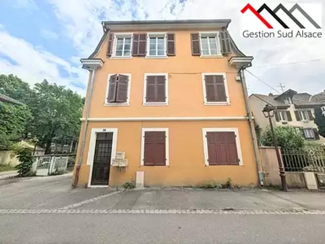Thann 68800 Achat / Vente appartement 3 pièces t3 au dernier étage