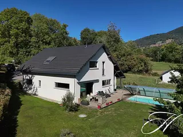 Theys 38570 Achat / Vente maison 6 pièces t6 piscine garage