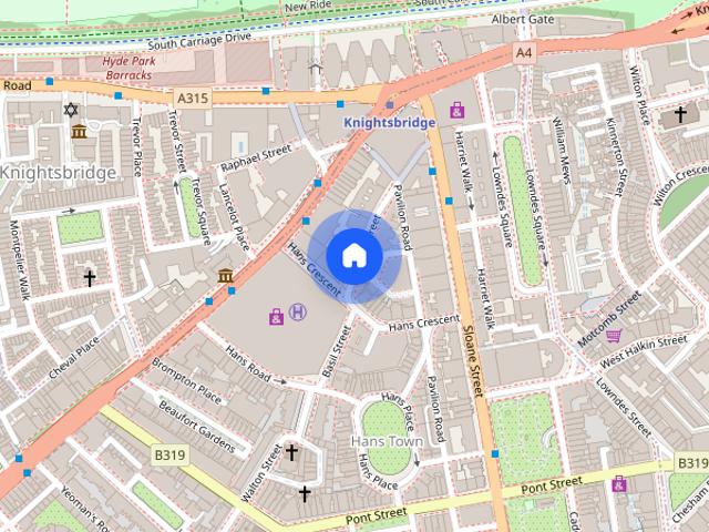 THE CAPITAL APARTMENTS, BASIL STREET, London, SW3