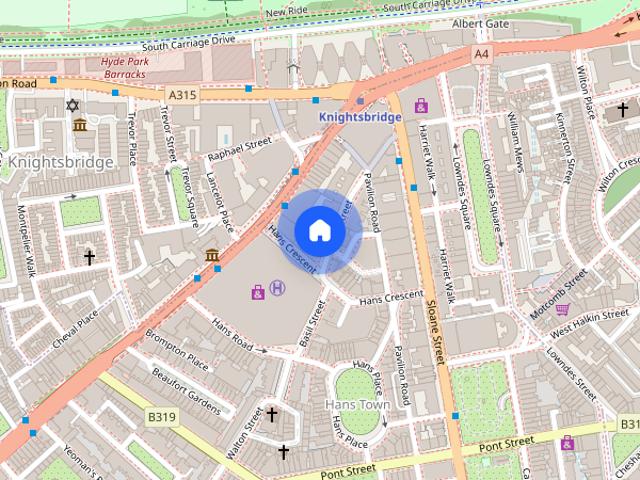 THE CAPITAL APARTMENTS, BASIL STREET, London, SW3