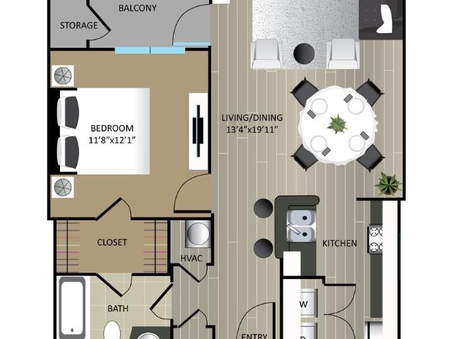 The Cleo Dunwoody 1 Bedroom Apartment for Rent at 1970 Peachford Rd, Dunwoody, GA 30338