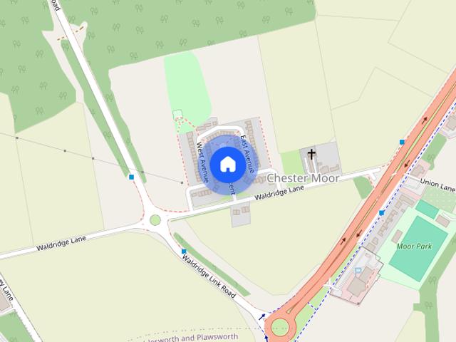 The Crescent, Chester Moor, Chester le Street, County Durham, DH2