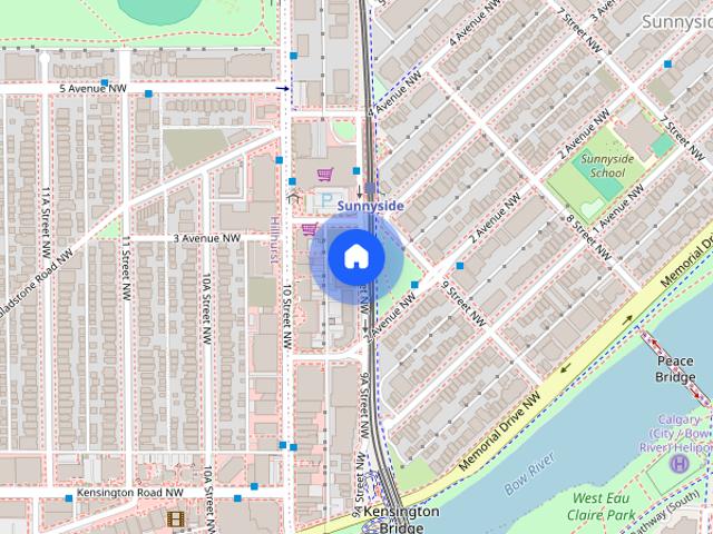 The Annex in Kensington 1 bedroom + den condominium Unit
