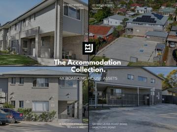 The Accommodation Collection: 4 x Boarding House Assets