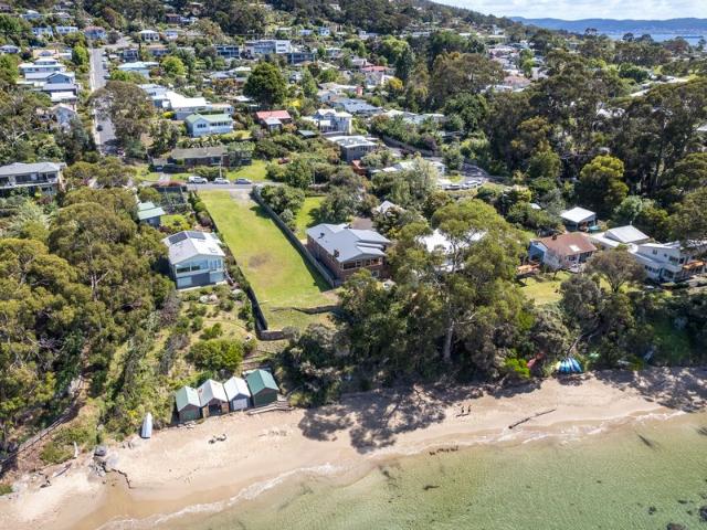 The best vacant land in Greater Hobart, with stunning views and its own boatshed!