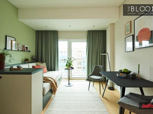 The Bloom Homes moderne vollmöblierte 1 Zi. Apartments an der Spree Möbliertes Wohnen auf Zeit
