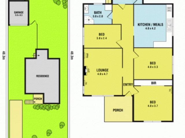 The brief: approved planning permit for 3 dwellings