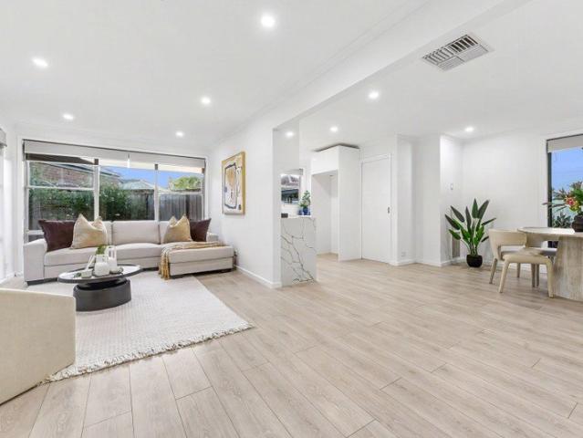 The Brief: Sleek Freshly Renovated Family Charm in a Quiet Cul de sac Setting, Steps Away from the Park 630sqm approx