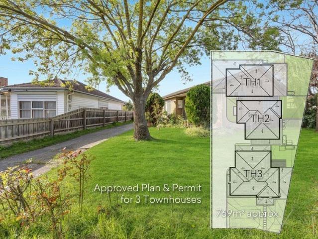 The Brief: Unrivaled Potential: Live, Renovate or Develop 3 Townhouses Approved on 769m²