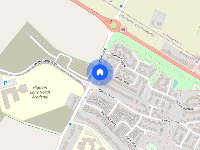 The Bunting, Higham Lane, Nuneaton, Warwickshire, CV11 6BD