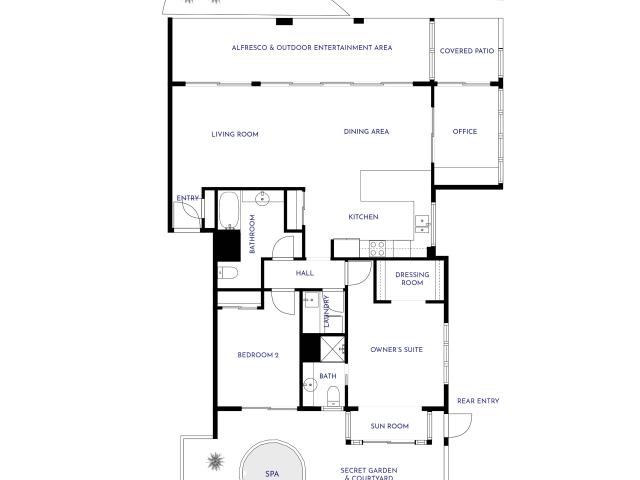 The garden penthouse | argosy on the beach