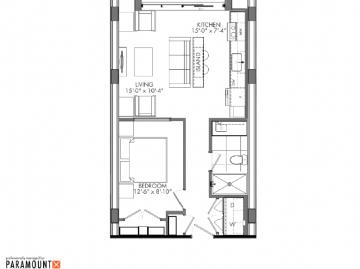 The George 2 Bedroom Apartment for Rent at 6016 Pepperell St, Halifax, NS B3H 2N7 West End