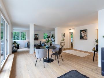 The Essence of Living! Stilvolle und großzügige 3 Zimmer Wohnung