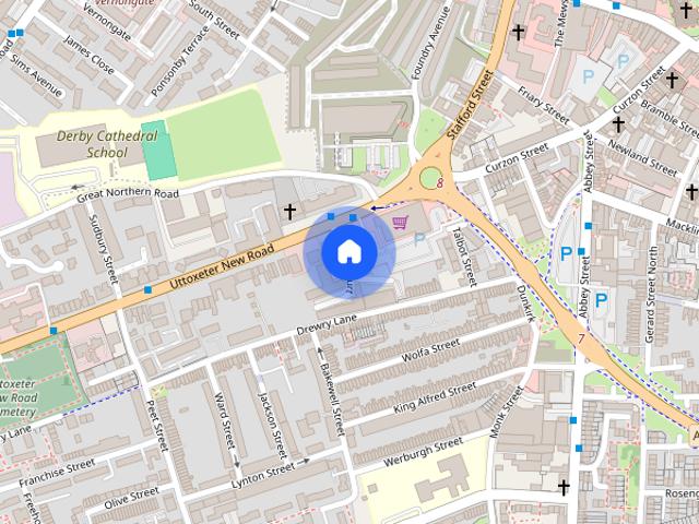The Kirkby, Drewry Court, Uttoxeter New Road, Derby, Derbyshire, DE22 3XG