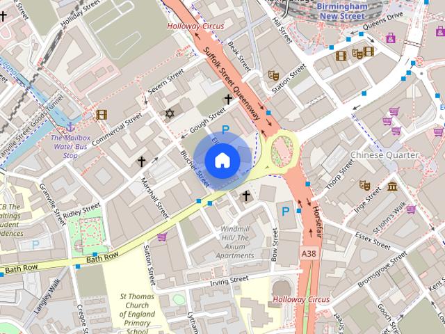 The Holloway, Blucher Street, B1