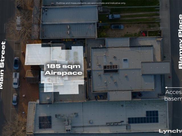 The hard part is done airspace with plans approved for a penthouse