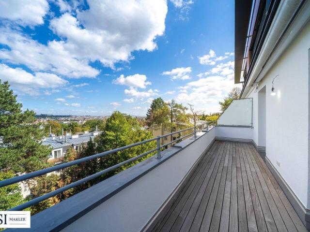 The Heights: Hietzinger Weitblick – stilvolle 2 Zimmer Wohnung mit Terrasse