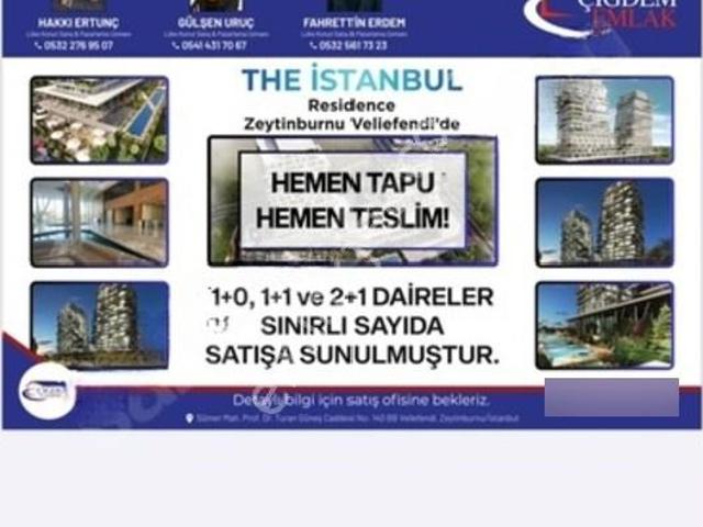 The İstanbul Residence Kir Ve Satış Ofisinden 18.kat 4daire