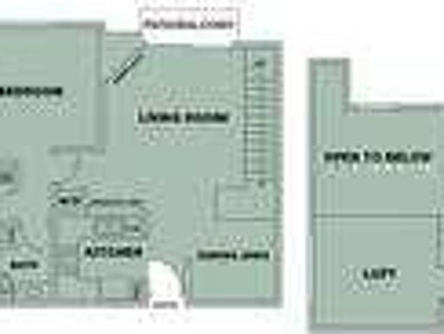 The Oaks Apartments 1 Bedroom/ 1 Bath Loft