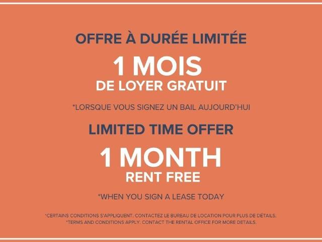 The Olympic Village Studio Apartment for Rent at 5199 Rue Sherbrooke E, Montréal, QC H1T 3X1 Marie Victorin