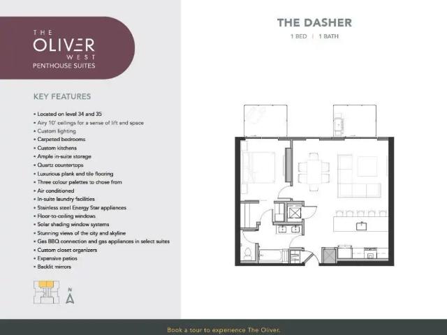 The Oliver Apartments — The Dasher Penthouse