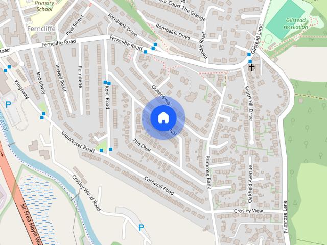 The Oval, Bingley, West Yorkshire, UK, BD16