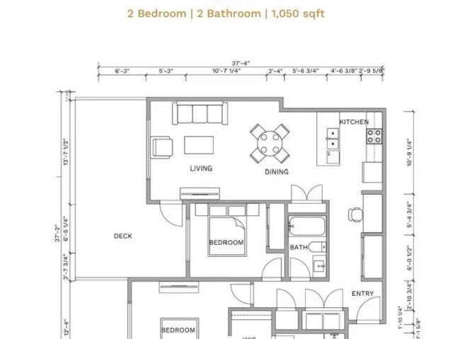 The Overlook — 2 bedroom