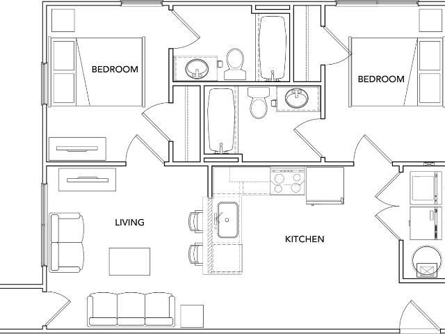 The Mallard on Milgen 3 Bedroom Apartment for Rent at 4712 Milgen Rd, Columbus, GA 31907