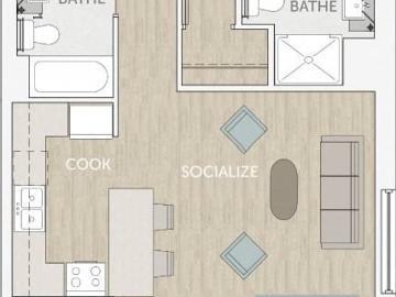 The Muse 2 Bedroom Apartment for Rent at 5670 Spring Garden Rd, Halifax, NS B3J 1H6 Downtown Halifax