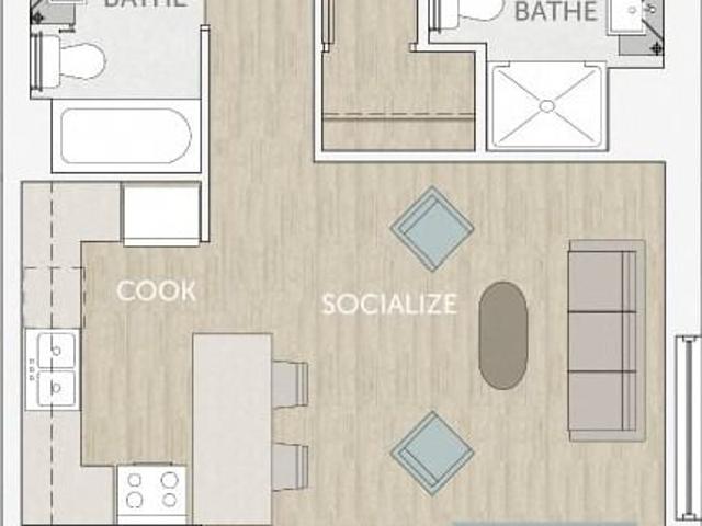 The Muse 2 Bedroom Apartment for Rent at 5670 Spring Garden Rd, Halifax, NS B3J 1H6 Downtown Halifax