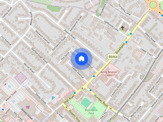 The nook, Broadgate avenue, Beeston