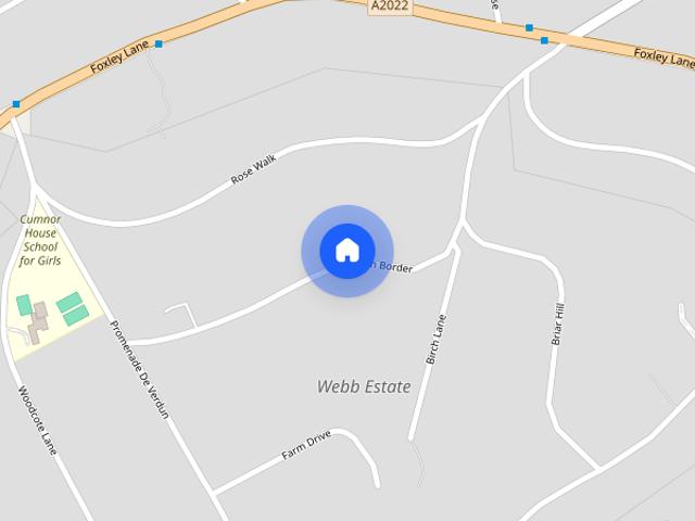 The South Border, Purley, Croydon London Borough, CR8
