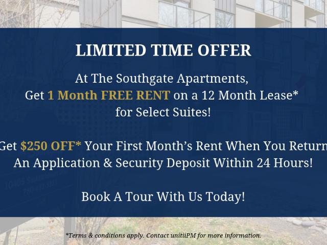 The Southgate Apartments Studio Apartment for Rent