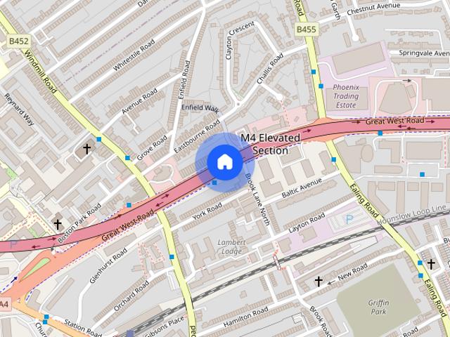 The Solarium, Great West Road, Apt Parkview, Brentford, TW8