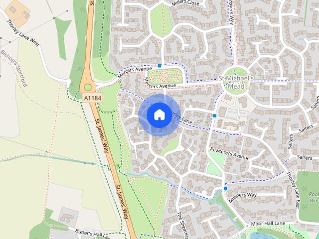 The Shearers, Bishop's Stortford, Hertfordshire, CM23