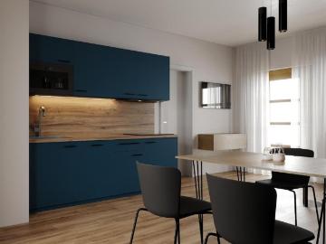 The spacious apartment with separate bedroom in Singen Hohentwiel