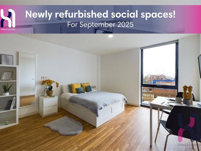 The Studios, 25 Plaza Boulevard. Studio to rent £750 pcm £173 pw