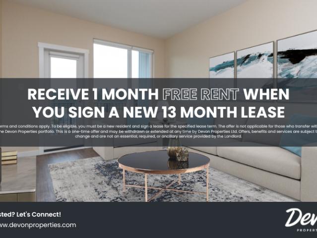 The Star on Goldstream 1 Bedroom Apartment for Rent