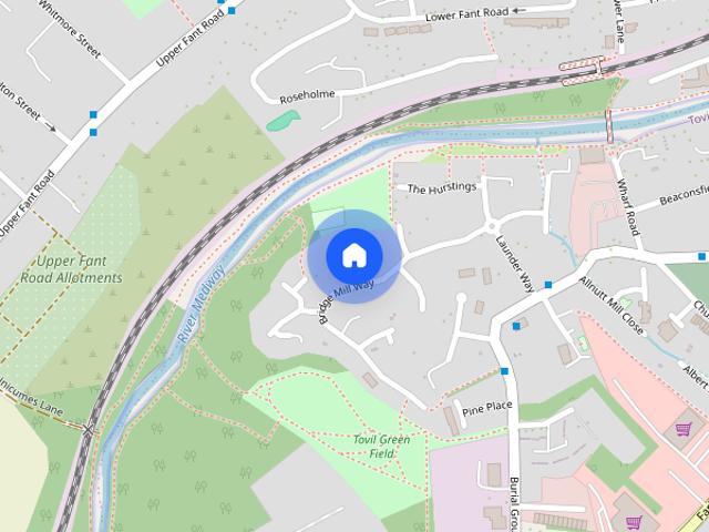 The Penstocks, Maidstone, Kent, ME15