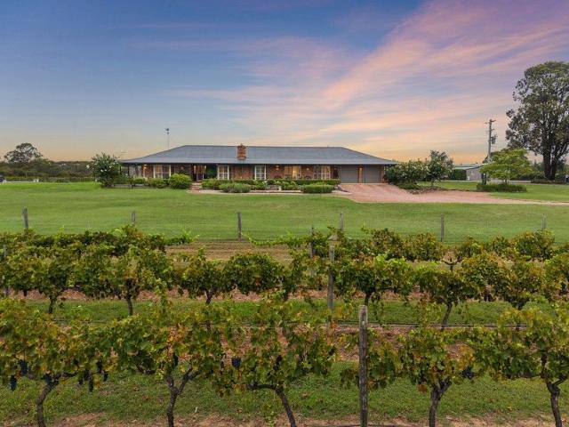37 acre Hunter Valley estate where vineyard beauty, rural elegance and lifestyle luxury