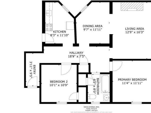 The Princeton — 1 bedroom