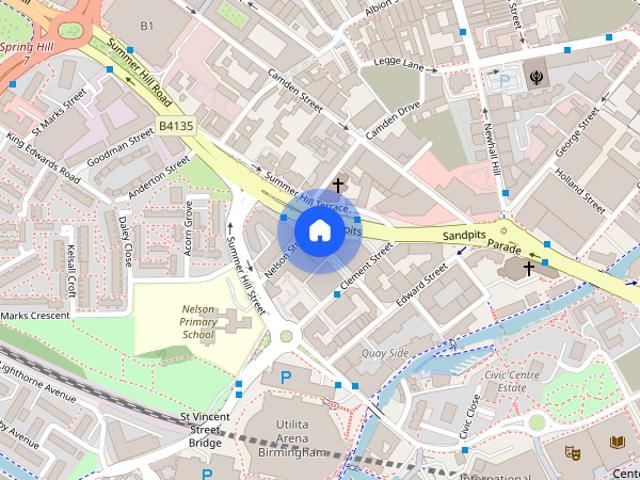 The Quadrant, 150 Sand Pits, Birmingham, B1