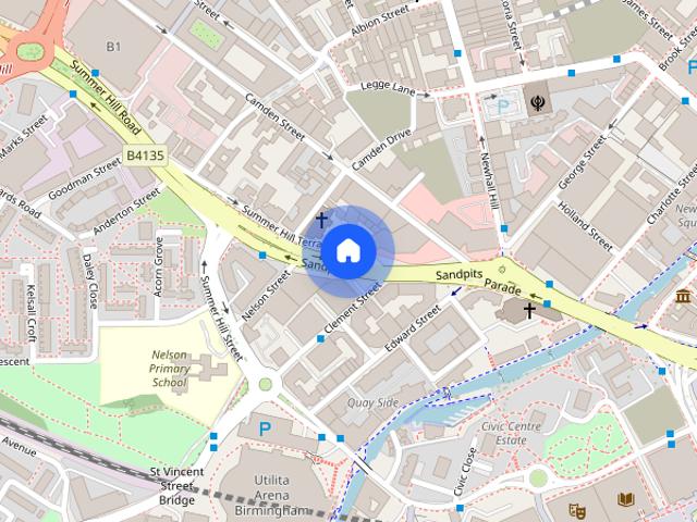 The Quadrant, Sand Pits, Birmingham, B1